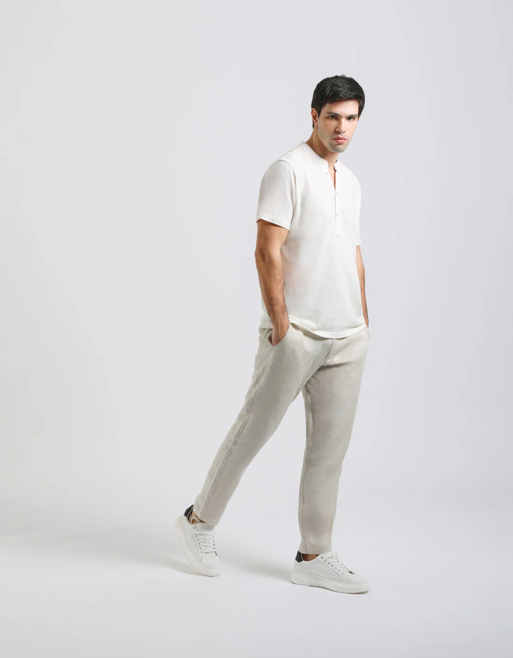 T-shirt collo serafino - Image 5