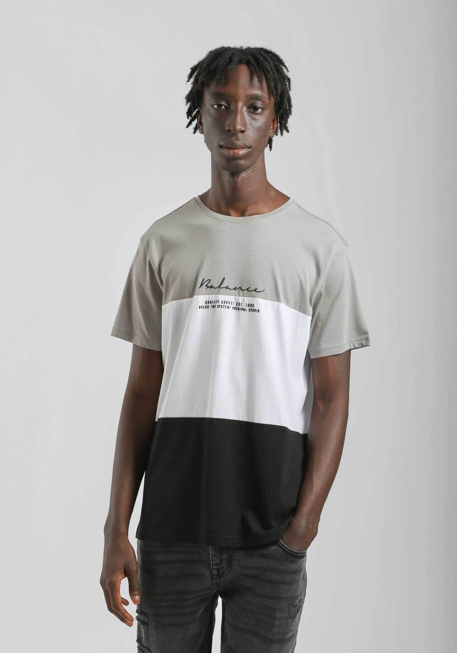 T-shirt colorblock