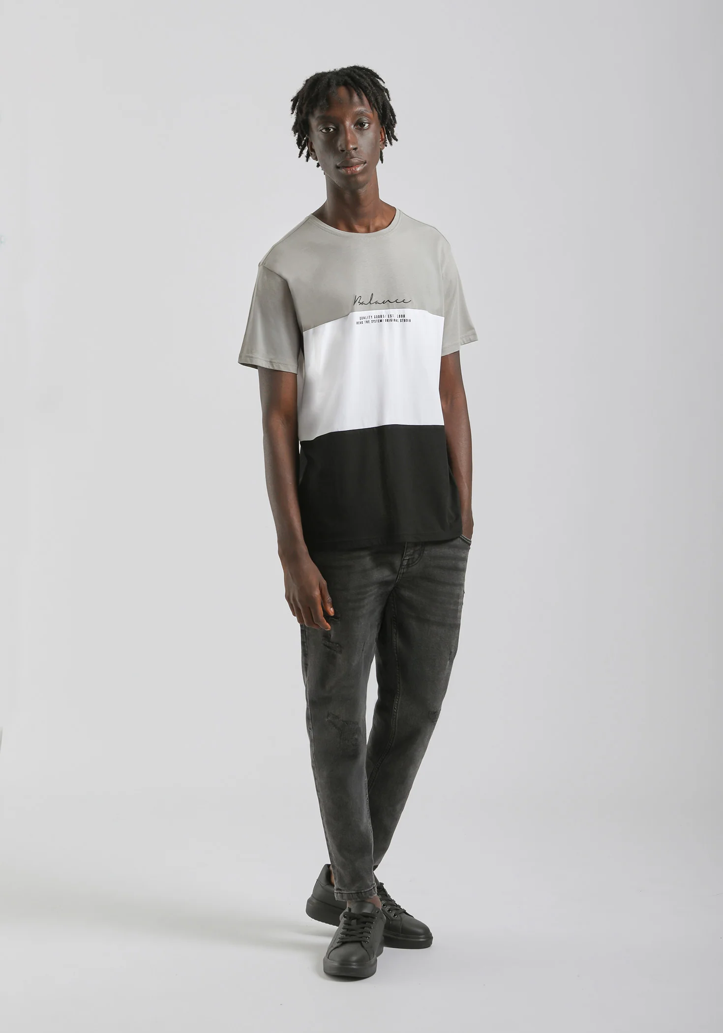 T-shirt colorblock - Image 5