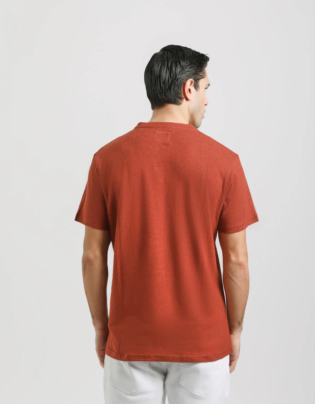 T-shirt con scollo a V - Image 4