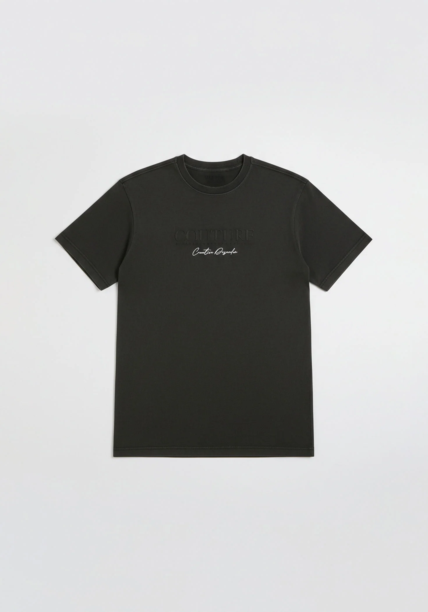 T-shirt effetto lavato con stampa - Image 6