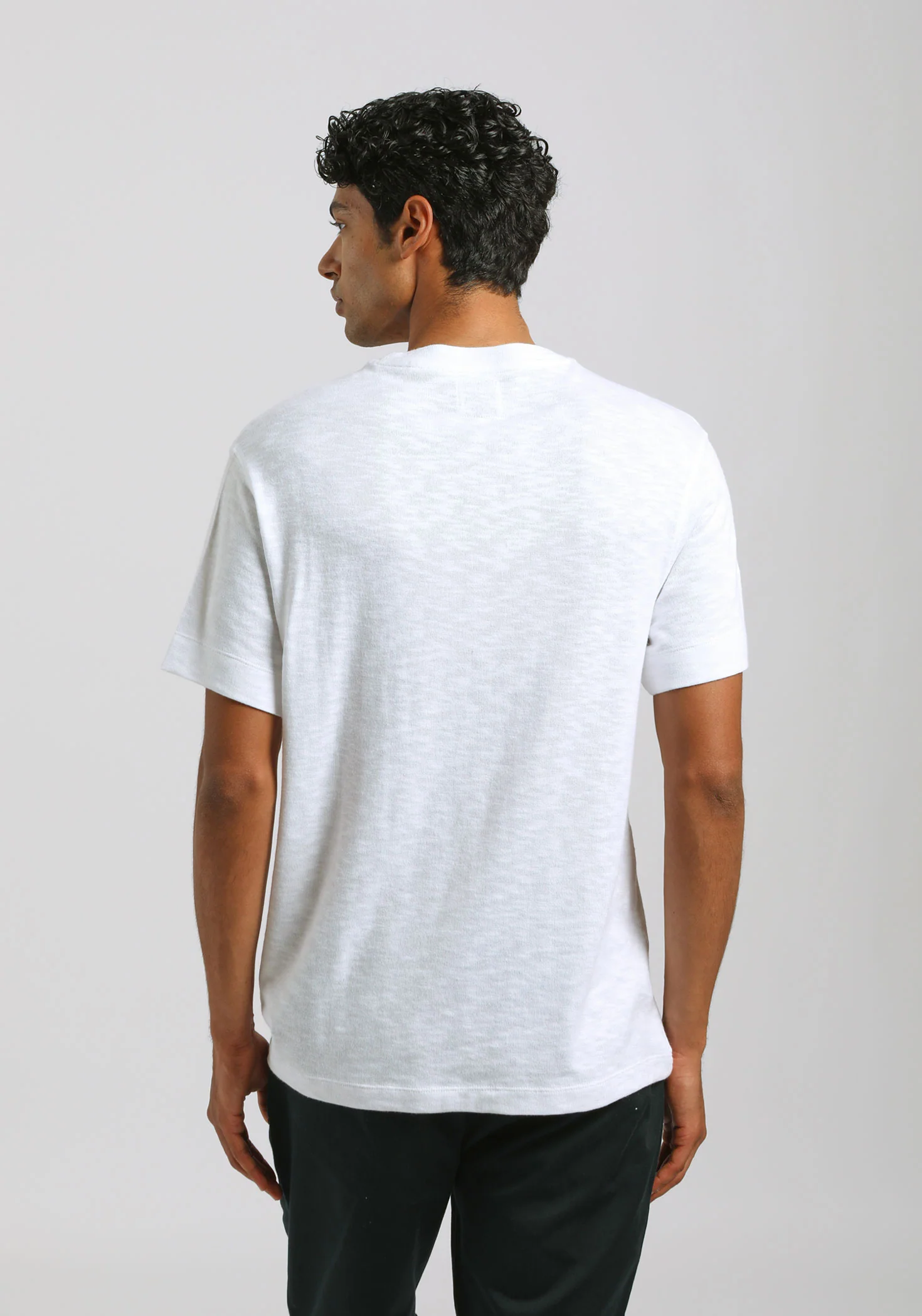 T-shirt effetto lino - Image 4