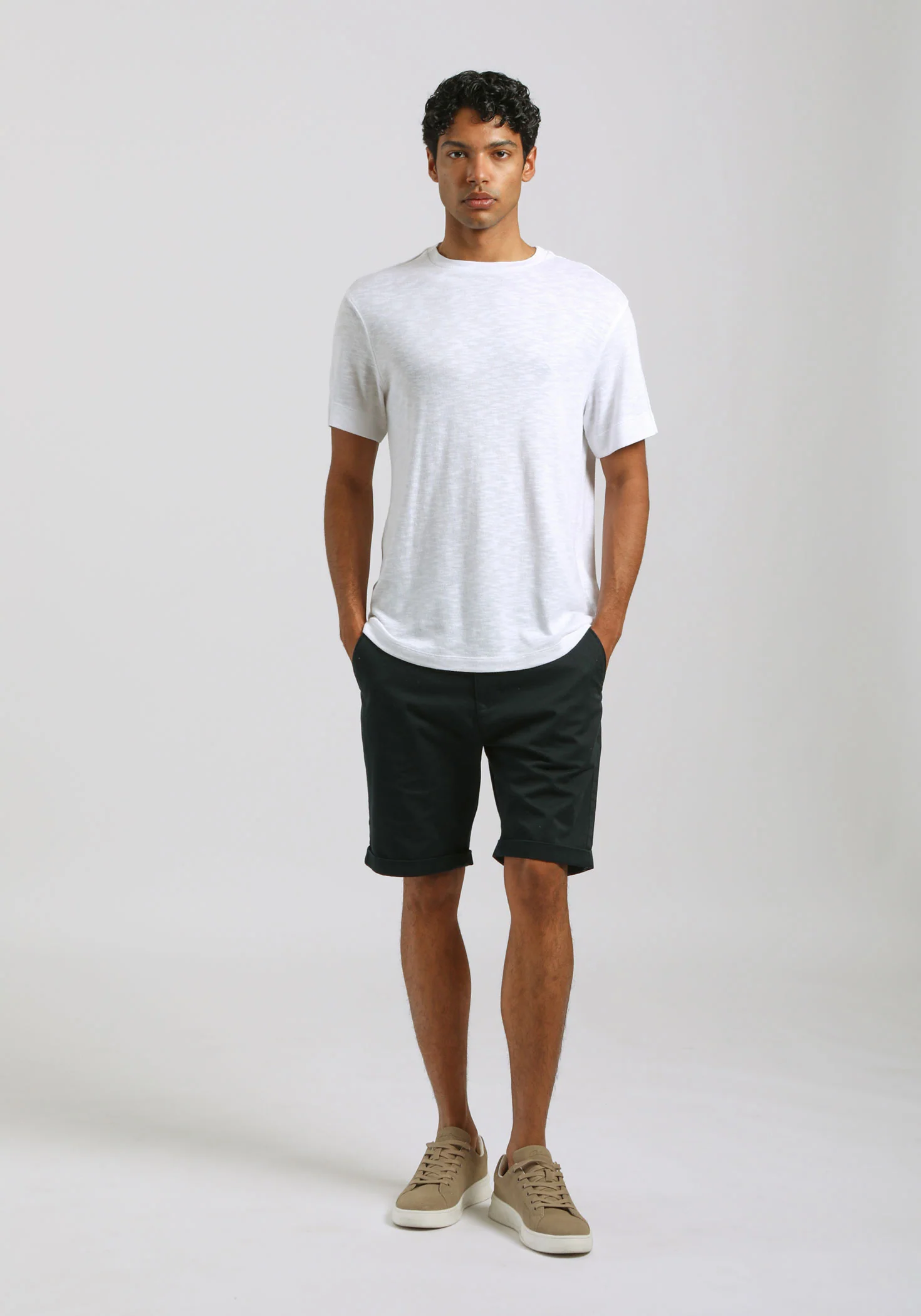 T-shirt effetto lino - Image 5
