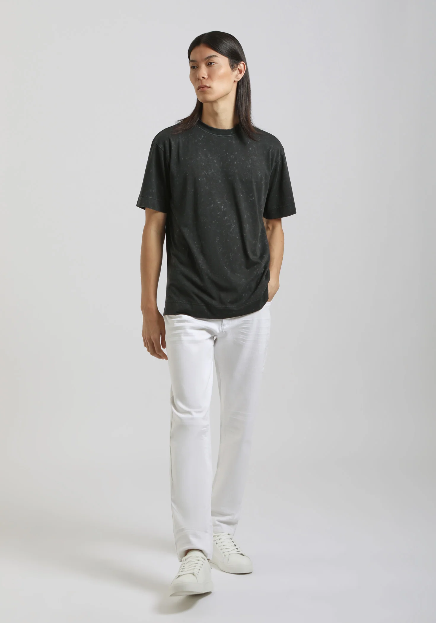 T-shirt effetto marmorizzato - Image 5
