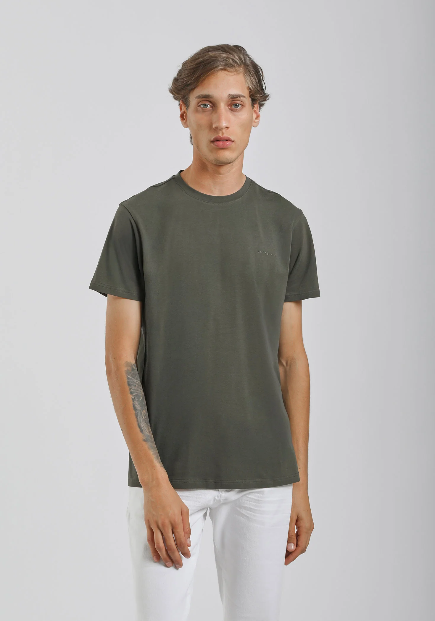 T-shirt elastica con stampa
