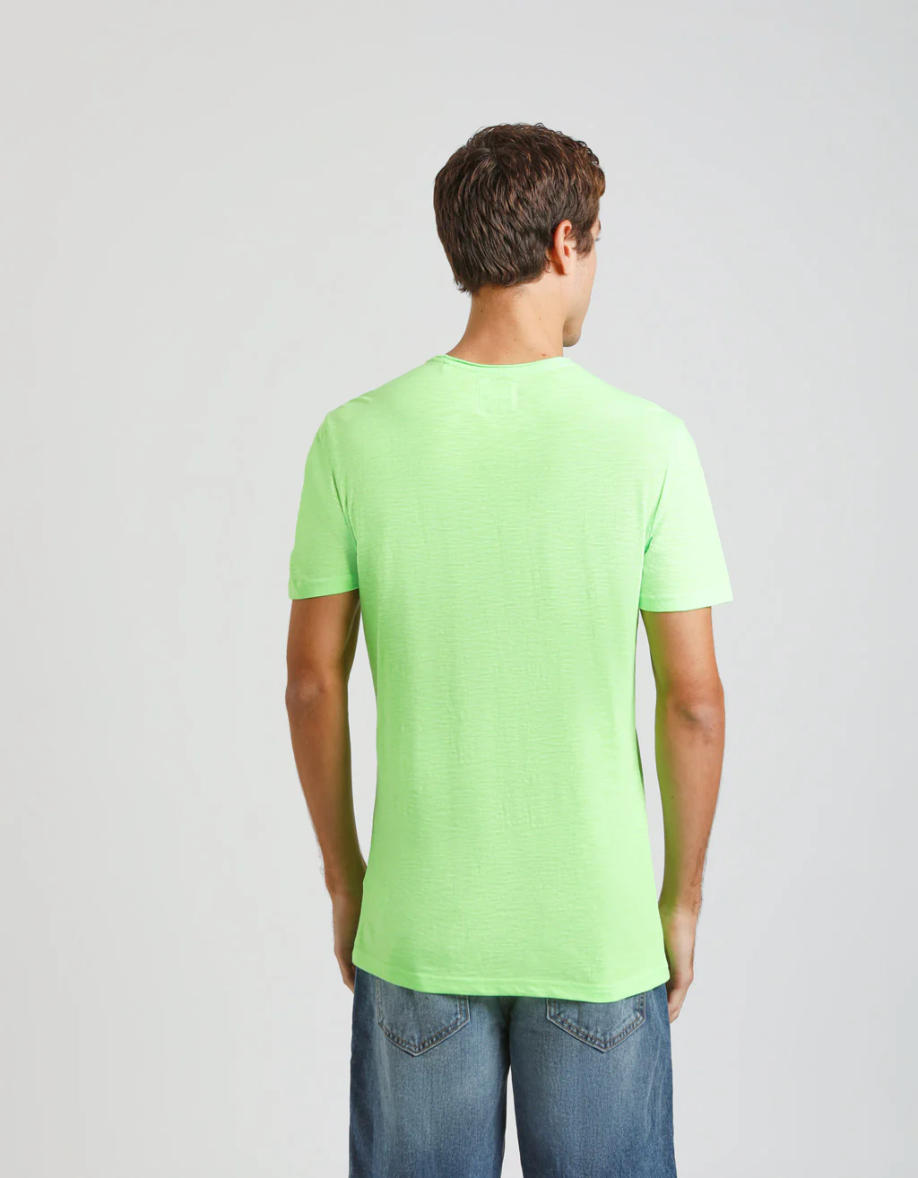 T-shirt fluo con stampa a rilievo - Image 4
