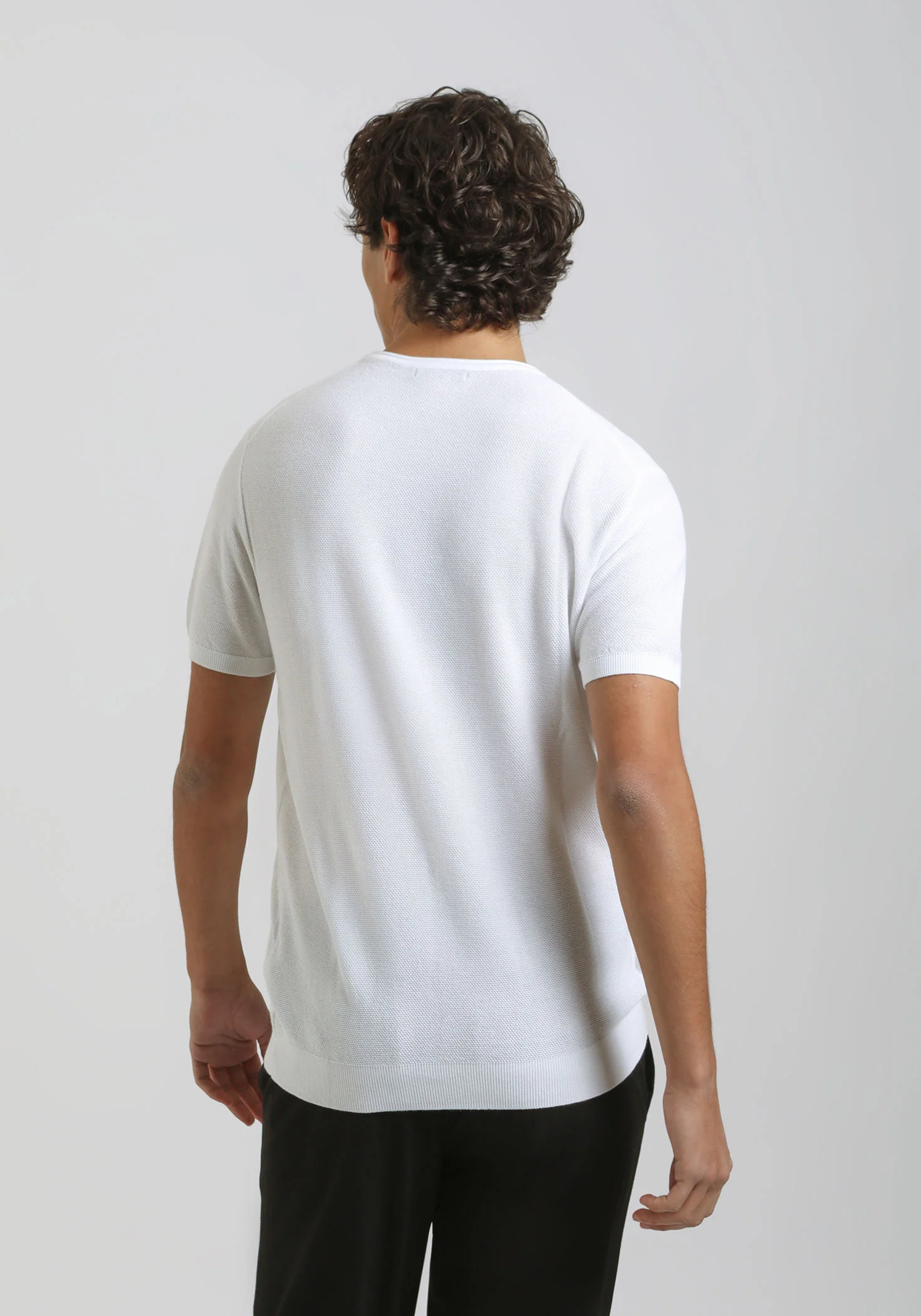 T-shirt in maglia - Image 4