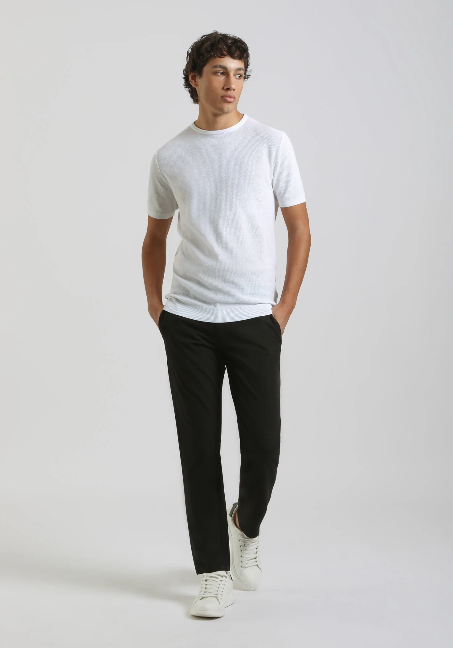 T-shirt in maglia - Image 5