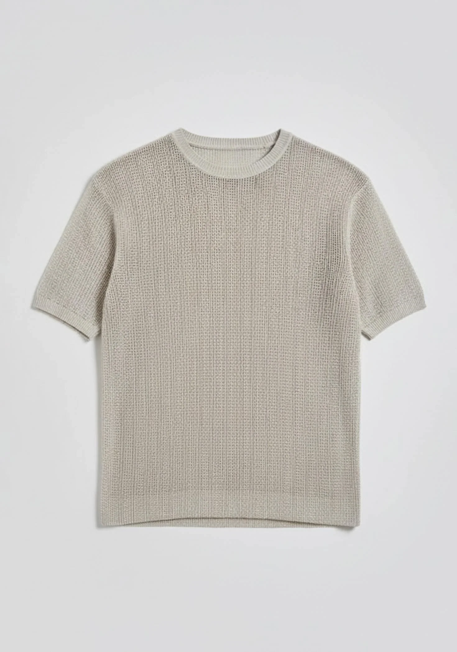 T-shirt in maglia forata - Image 6