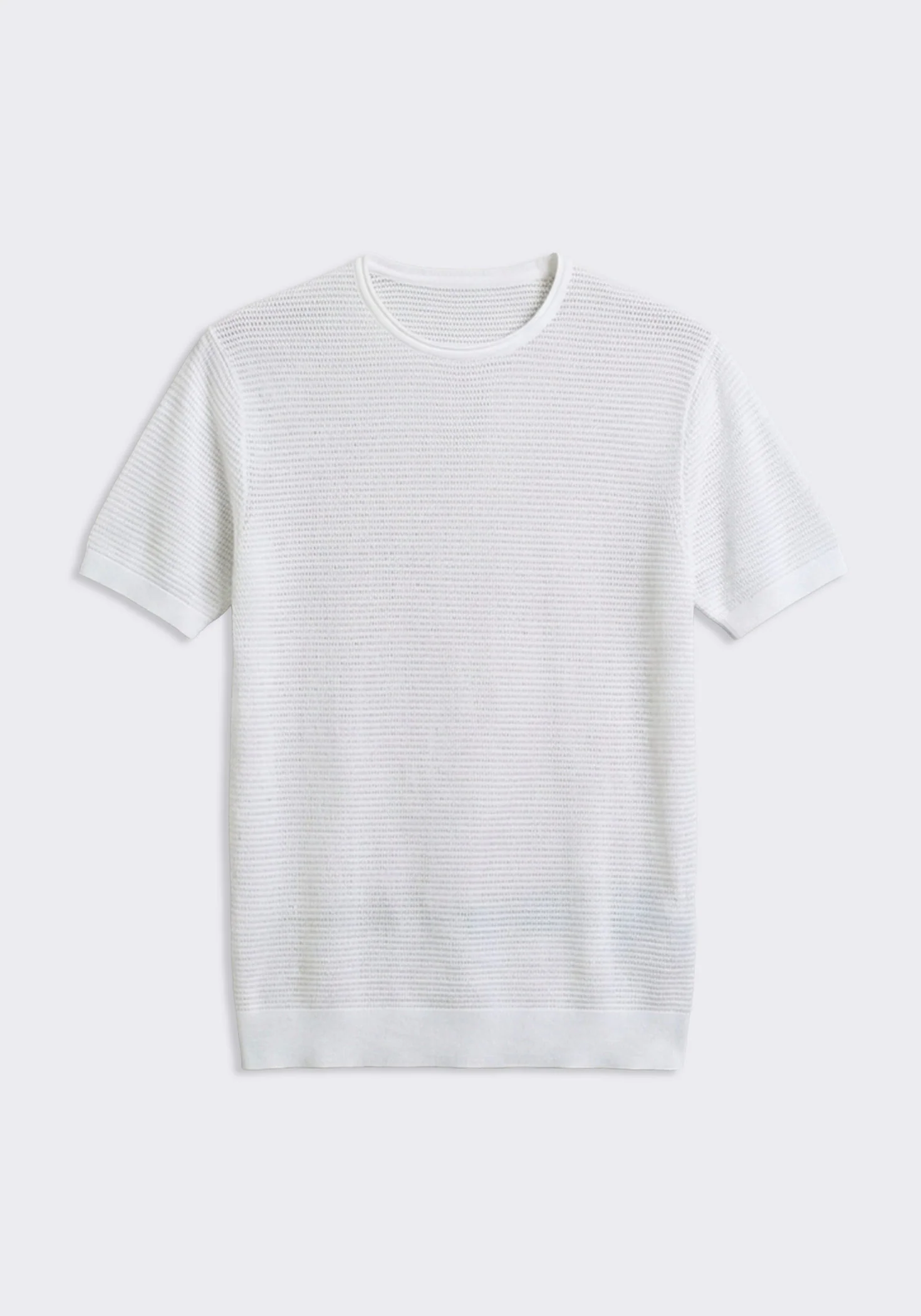 T-shirt in maglia forata - Image 6