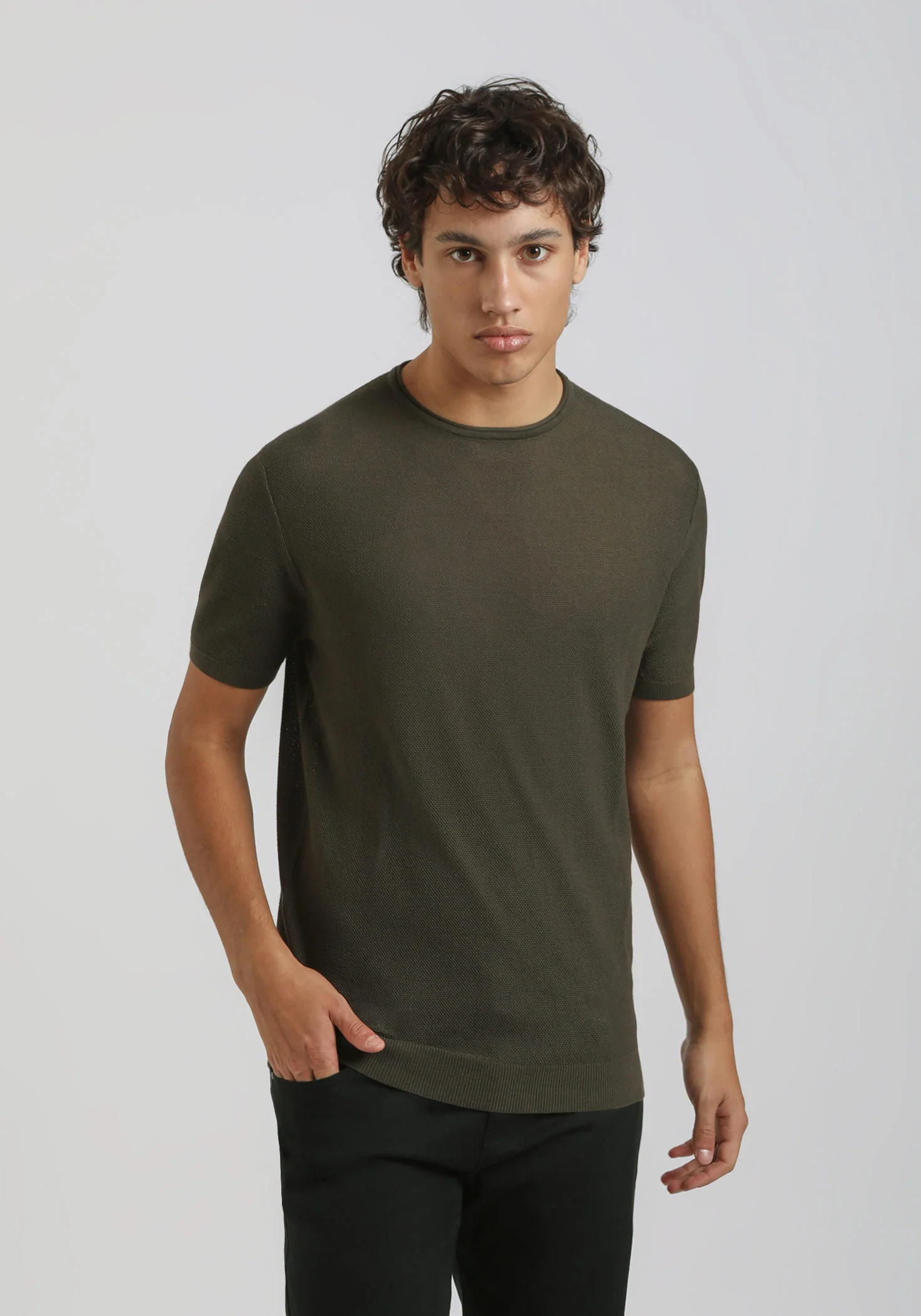 T-shirt in maglia