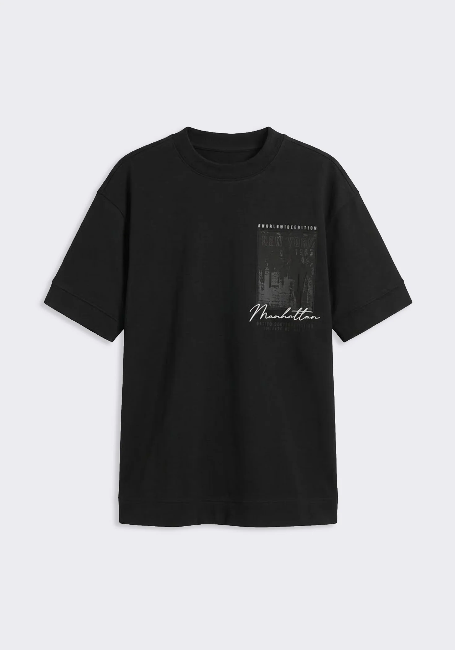 T-shirt over con stampa - Image 6