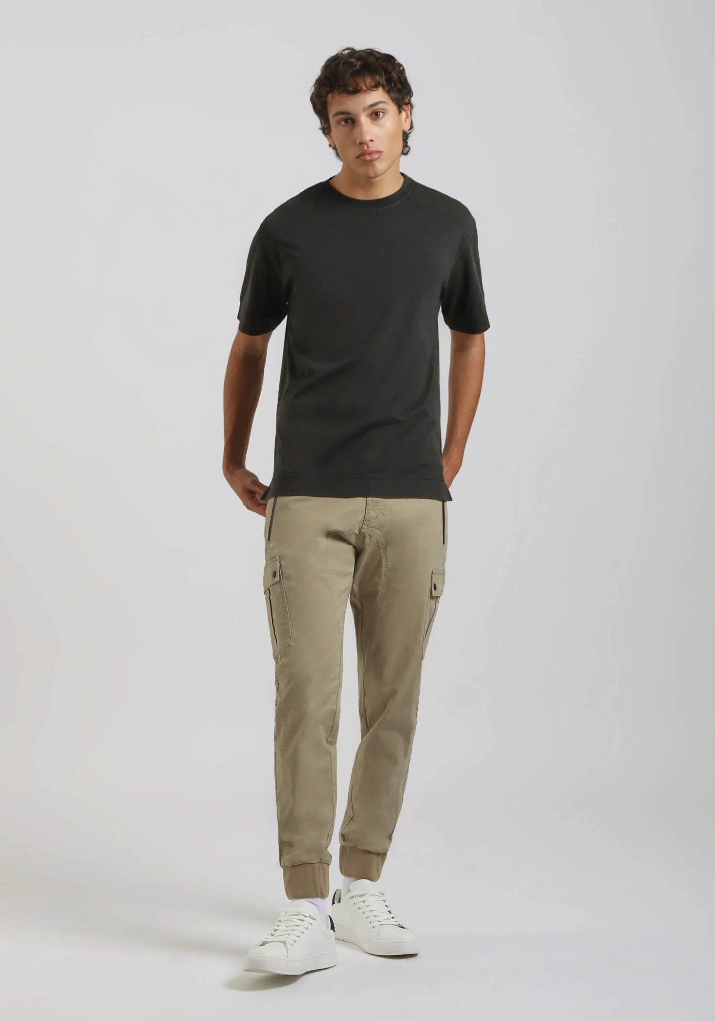 T-shirt strutturata 100% cotone - Image 5