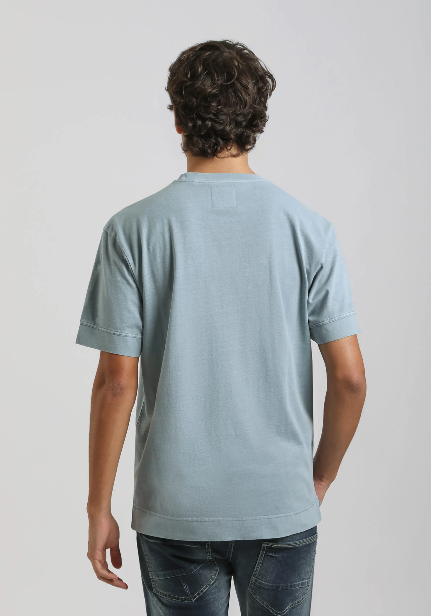 T-shirt strutturata 100% cotone - Image 4