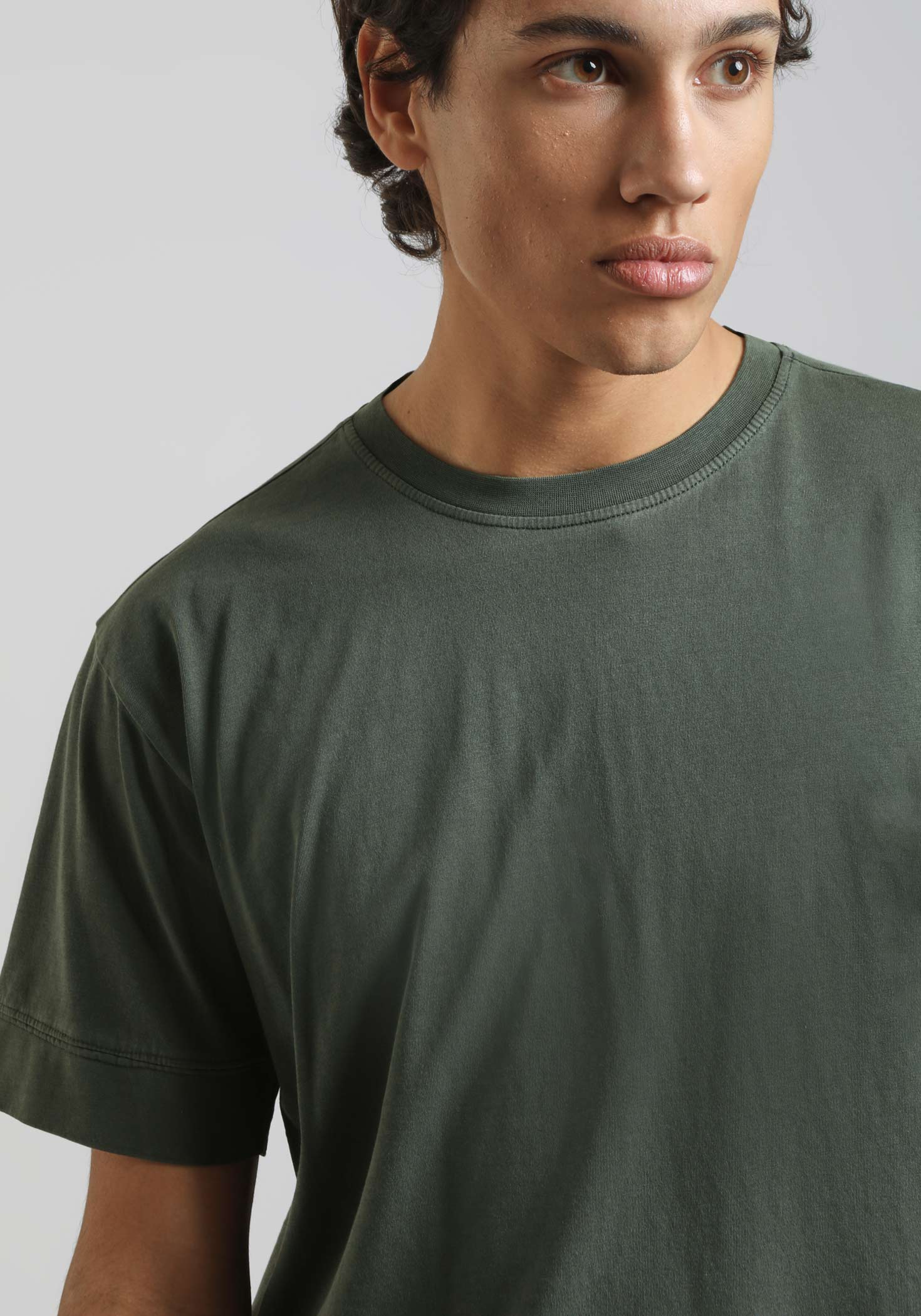 T-shirt strutturata 100% cotone - Image 2