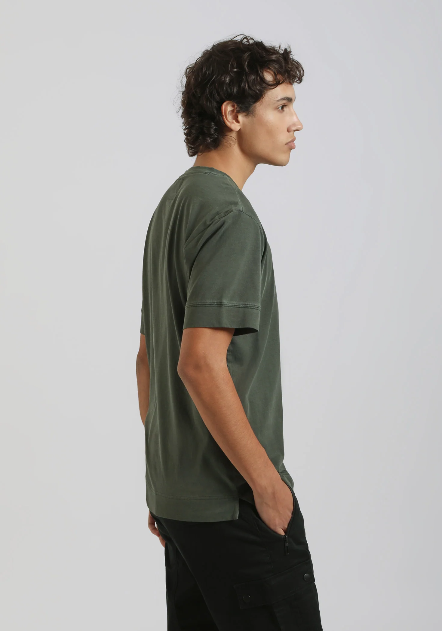 T-shirt strutturata 100% cotone - Image 3
