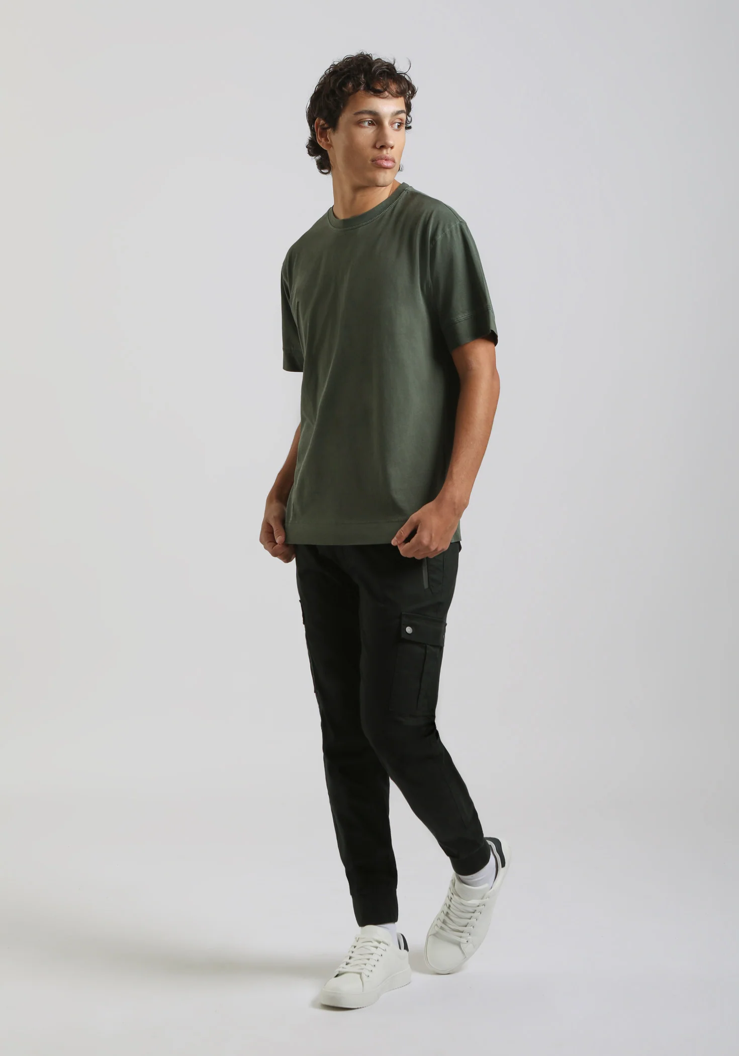 T-shirt strutturata 100% cotone - Image 5