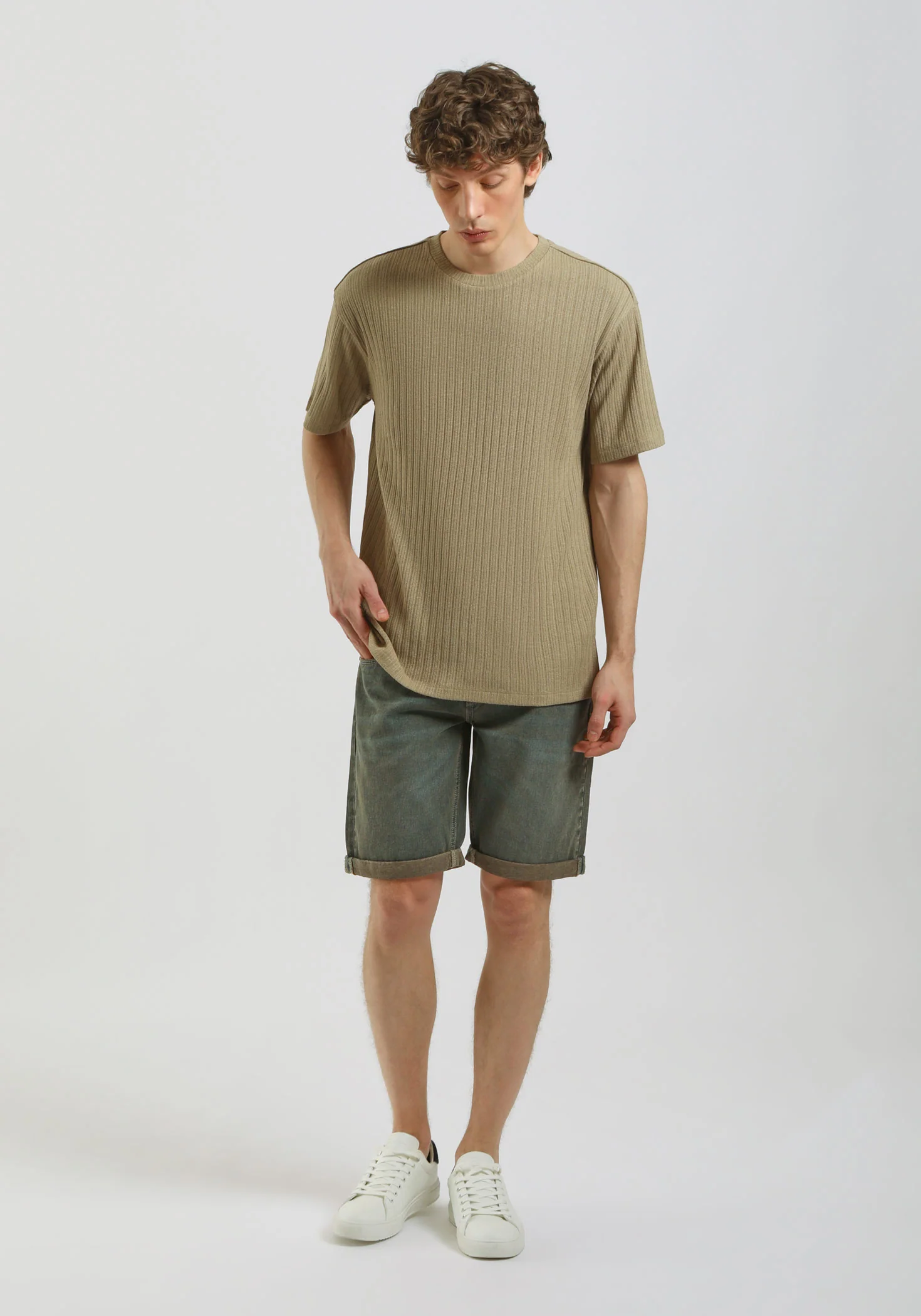 T-shirt strutturata - Image 6