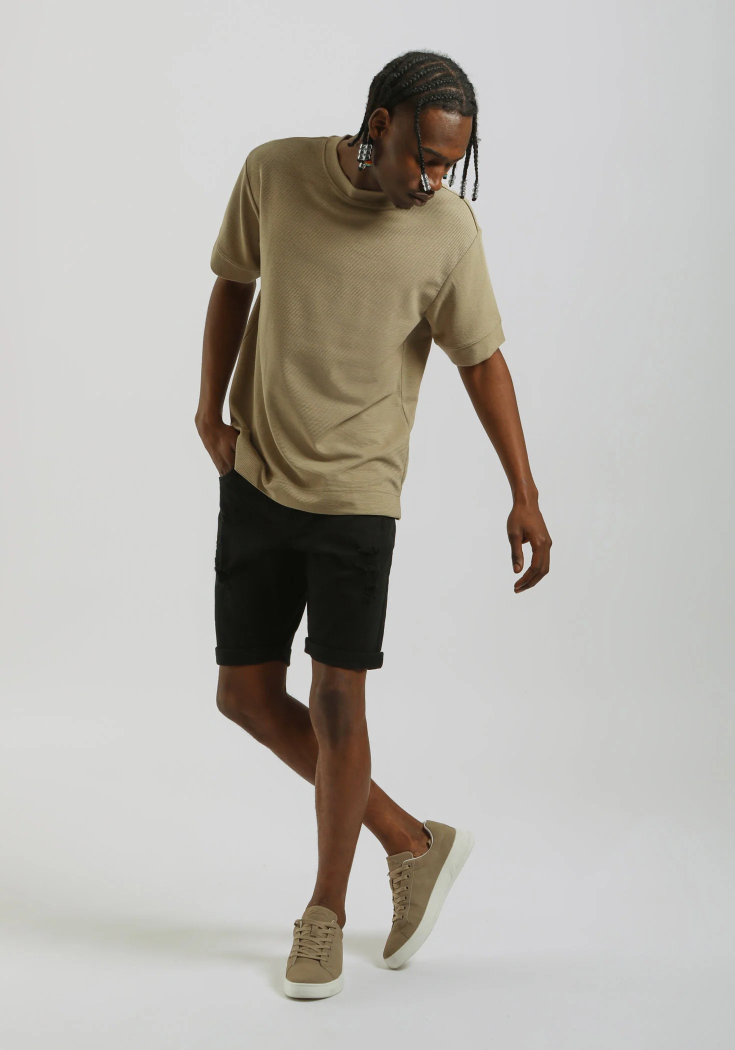 T-shirt strutturata - Image 5