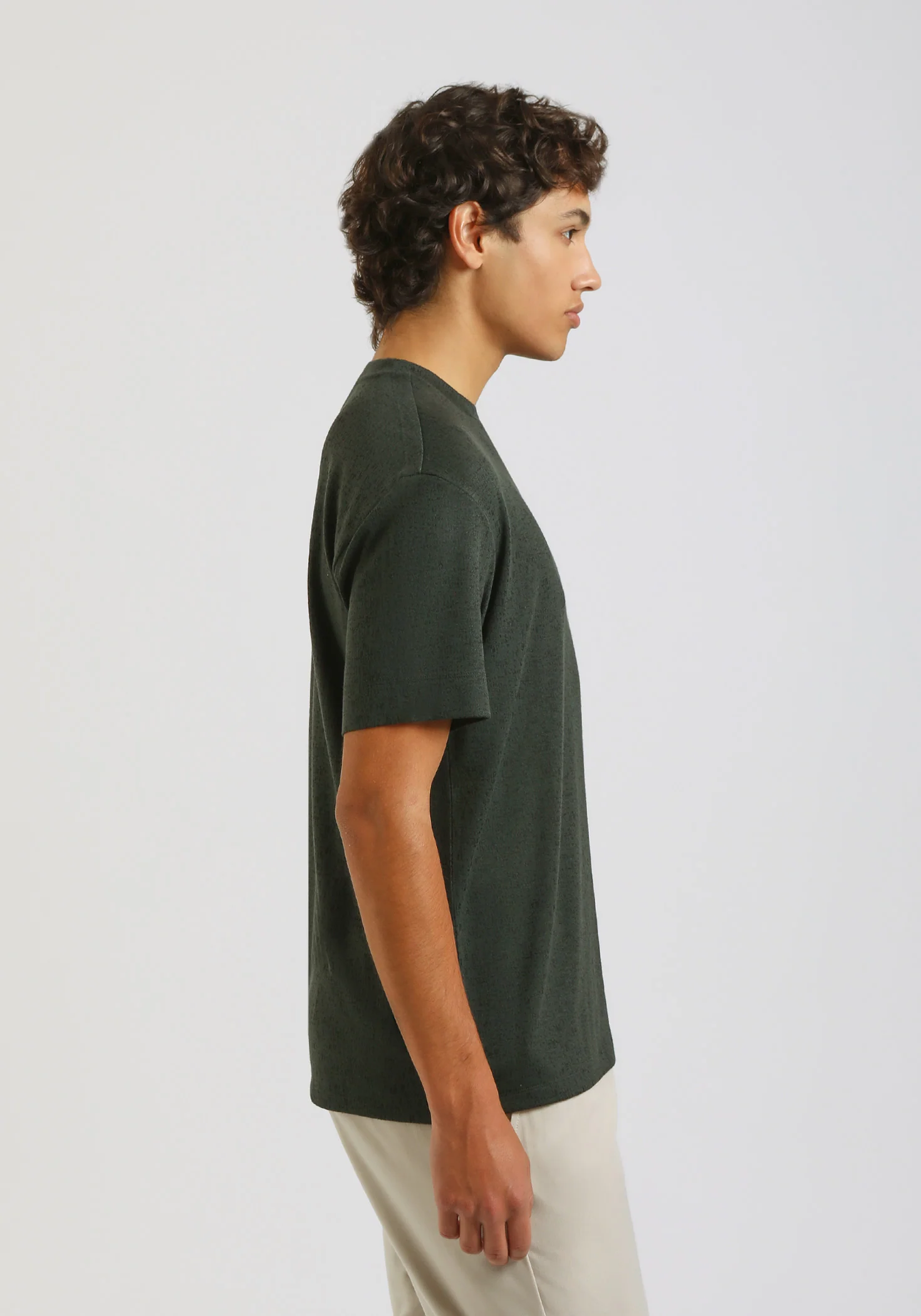 T-shirt strutturata morbida - Image 3