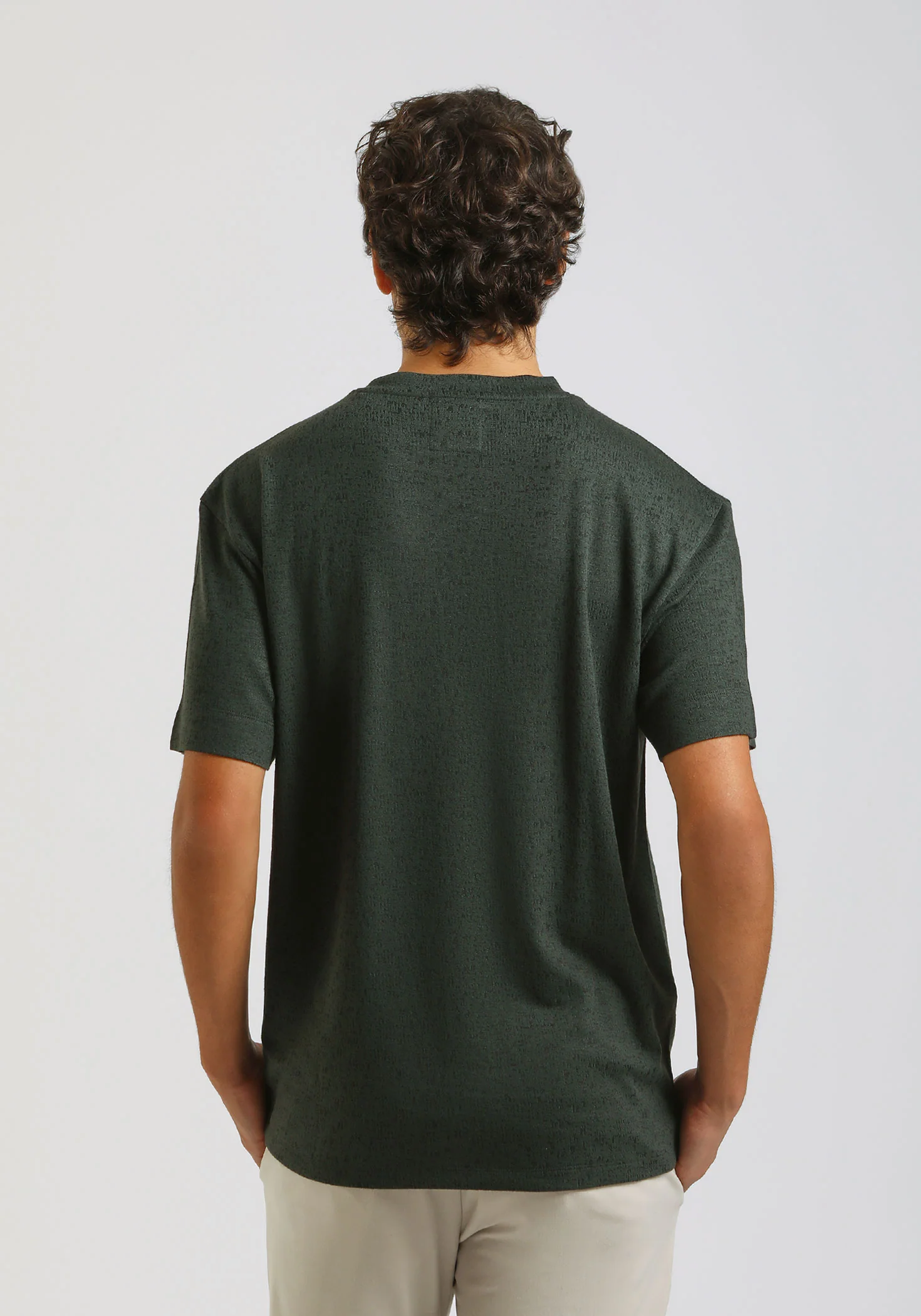 T-shirt strutturata morbida - Image 4